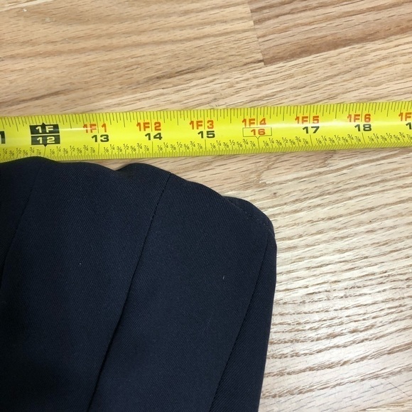 Theory Navy Blue Fit & Flare Dress Sz 4 Midi Women - Picture 8 of 9